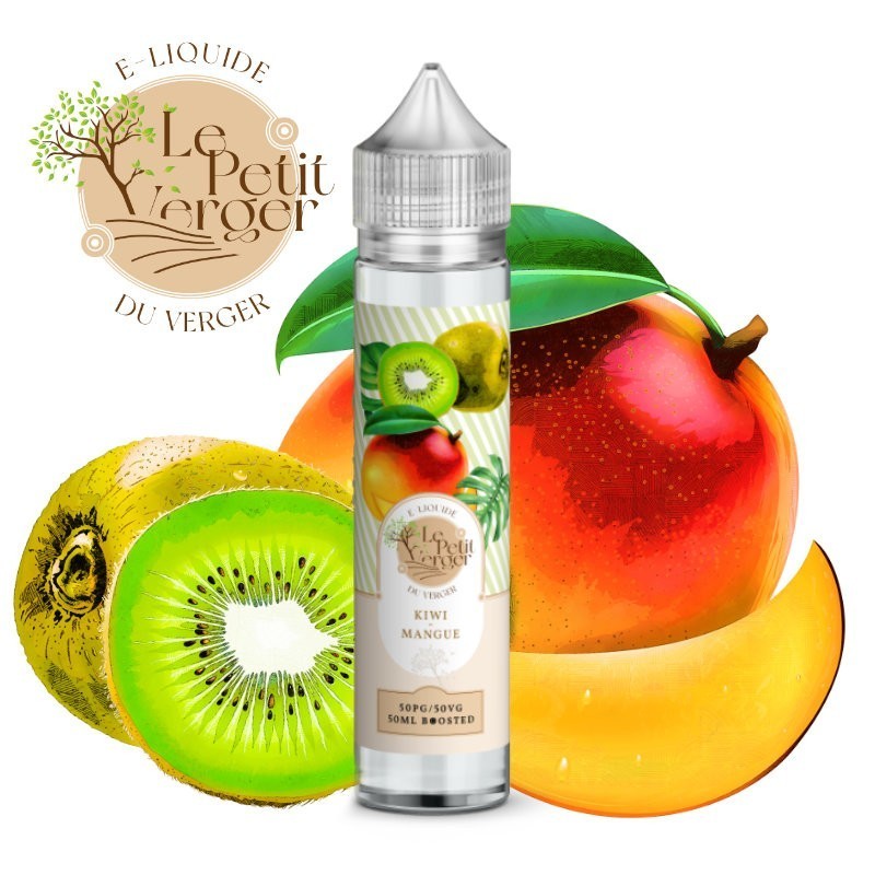 e liquide KIWI MANGUE 50ML - Le Petit Verger Savourea - vivap.fr