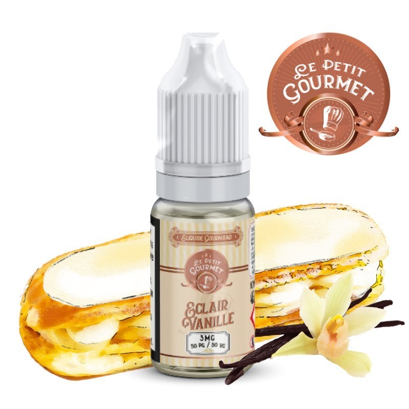 e liquide ÉCLAIR VANILLE - Le Petit Gourmet Savourea - vivap.fr