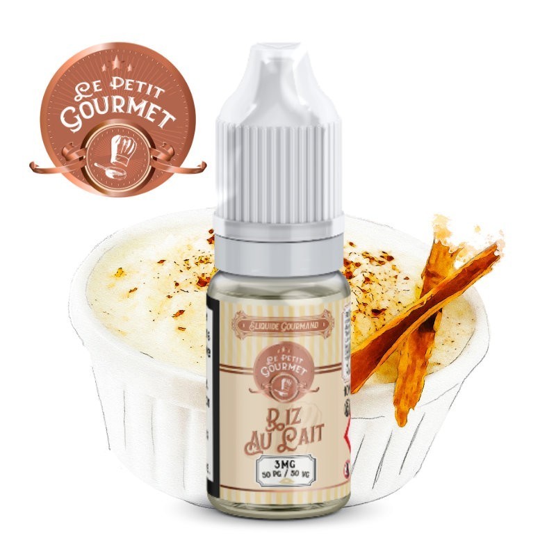 e liquide RIZ AU LAIT - Le Petit Gourmet Savourea - vivap.fr