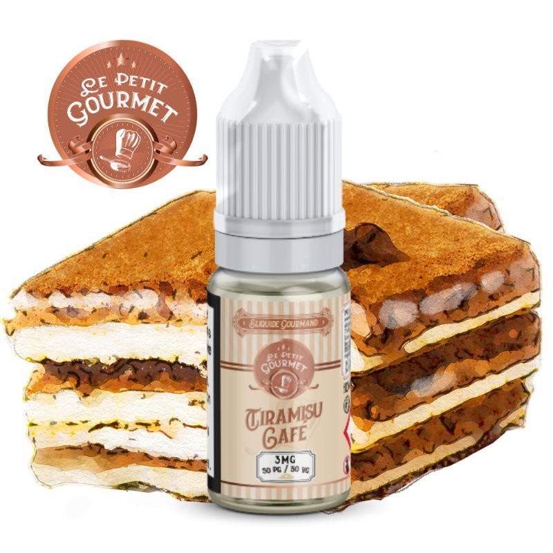 e liquide TIRAMISU CAFÉ - Le Petit Gourmet Savourea - vivap.fr